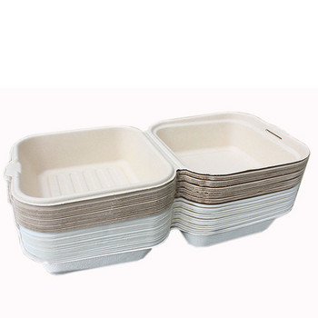 Контейнери за храна за еднократна употреба Bento Baking Cake Защита на околната среда Кутии за закуски 10 броя Контейнери за кутии за храна, подходящи за микровълнова фурна