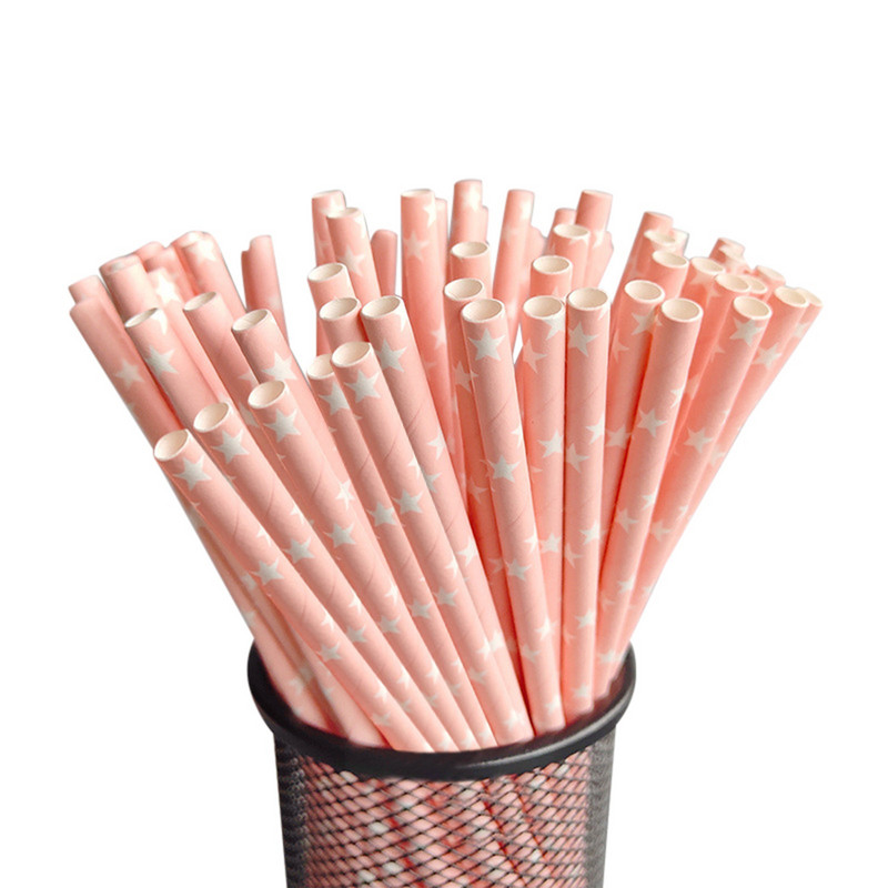 50 gab vienreizējās lietošanas krāsaina papīra salmiņu dažādi varavīksnes svītraini dzeramo salmiņi sulai, piena tēja, kokteiļu kokteiļu kokteiļi