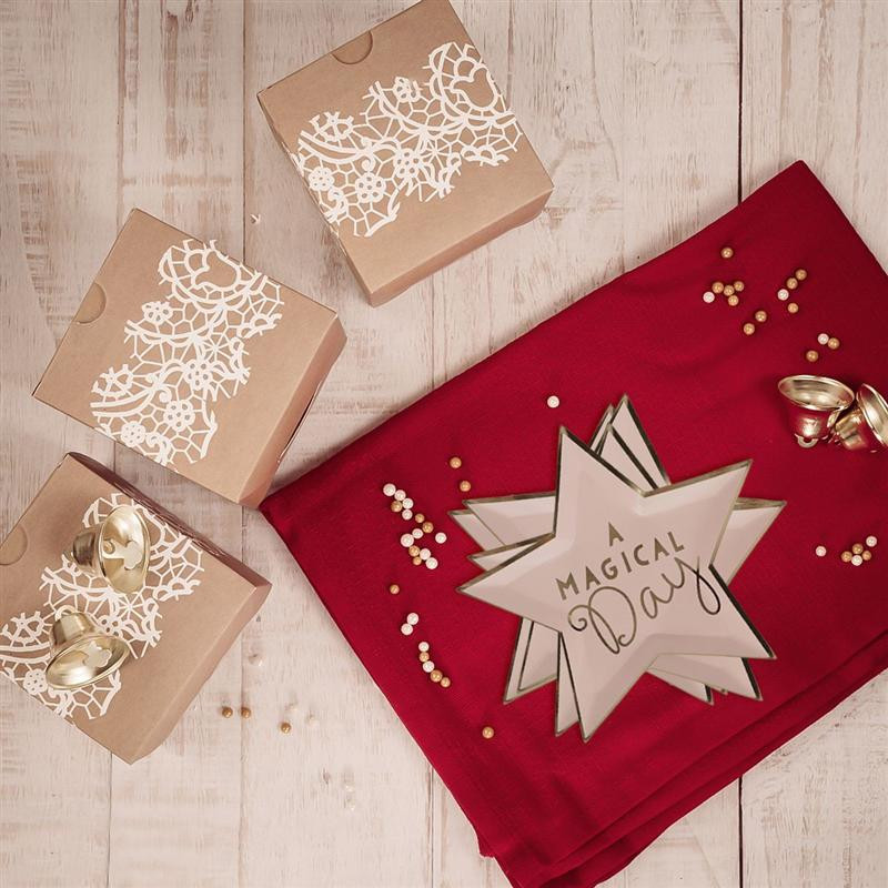 12 bucăți farfurii de unică folosință în formă de stea, tort, desert, tigaie din hârtie, decorațiuni DIY pentru baby shower, petrecere de naștere pentru copii, aprovizionare cu veselă de nuntă