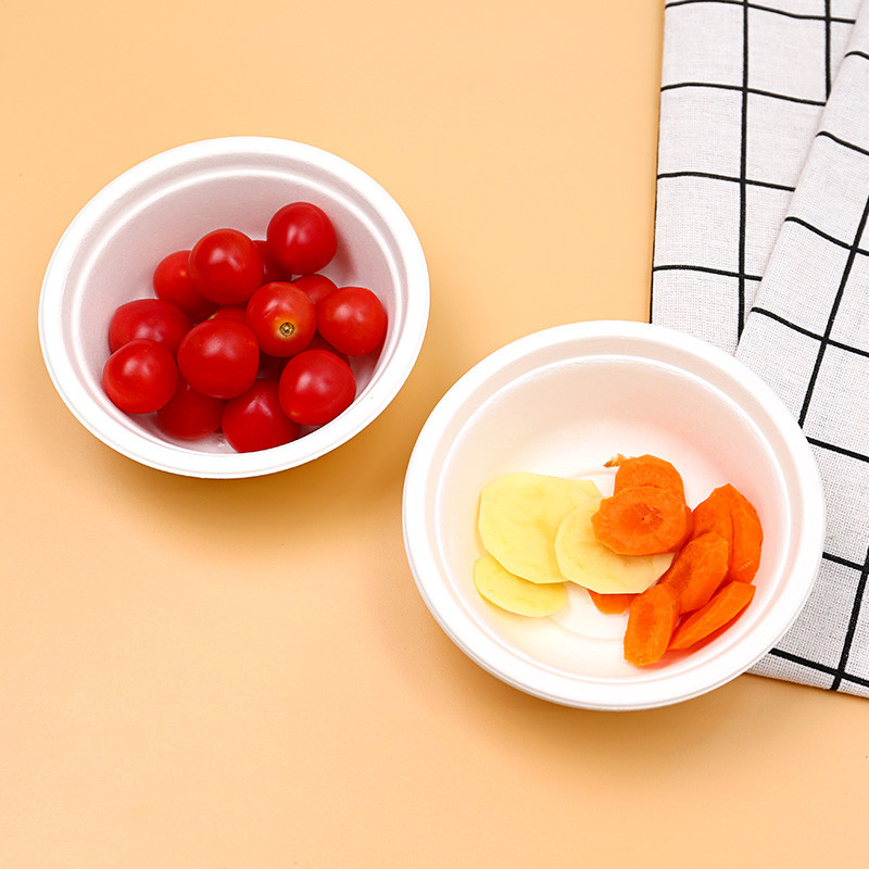 10gab Vienreizējās lietošanas zaļās papīra bļodas Netoksisks, nekaitīgs ūdensnecaurlaidīgs galda piederumi virtuves piederumi одноразовая посуда Vaisselle Jetable