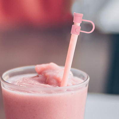 24 бр. Силиконови капачки за накрайници за сламки Обемни капачки за сламки Защитни за пиене за многократна употреба