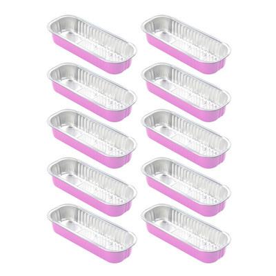 Vienreizējās lietošanas alumīnija folijas skārda kaste Kvadrātveida alumīnija folijas kārba cepšanai krāsaina skārda papīra kaste