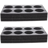 2 gab. Krūzīšu dzērienu turētājs āra dzērienu iepakošanas statīvs āra dzērienu turētājs Daudzcaurumu turētāja paliktņi