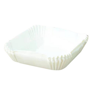 100 gab Air Fryer vienreizējās lietošanas papīrs, eļļu absorbējošs papīrs, pārtikas kvalitātes augstas temperatūras izturīgs bļodas formas cepšanas silikona eļļas papīrs