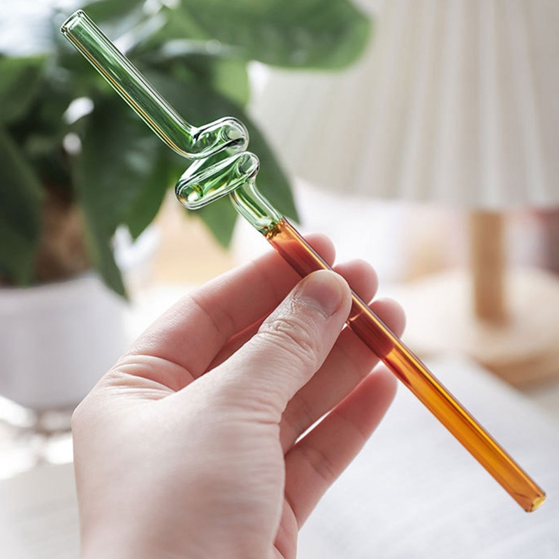 Armas kohvisegamise keerdumiskõrred Korduvkasutatav kõrrespiraal ja keerduv disainkingitus kodupeoköögi tarvikutele