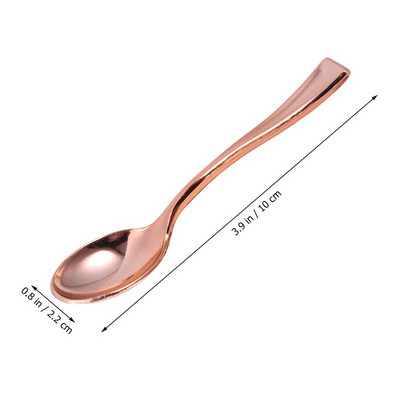 Šakutė Plastikiniai vienkartiniai mini auksiniai indai Sidabriniai stalo įrankiai Salotos Stalo įrankiai Kokteilis Pyragas Desertas Degustacija Vaisiai Užkandis Šakės