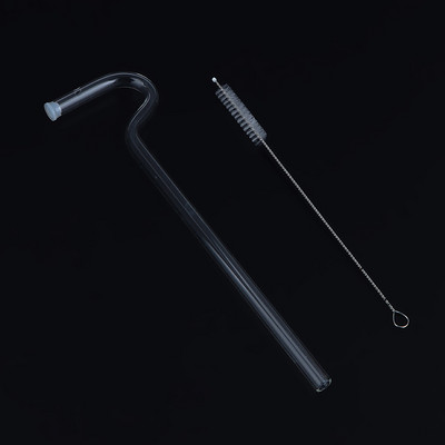 Madingi šiaudeliai nuo raukšlių Daugkartinio naudojimo stikliniai geriamieji šiaudeliai, lenkti, nesiraukšlinti šiaudeliai, apsaugantys nuo raukšlių Šoniniai šiaudeliai su šepečiais