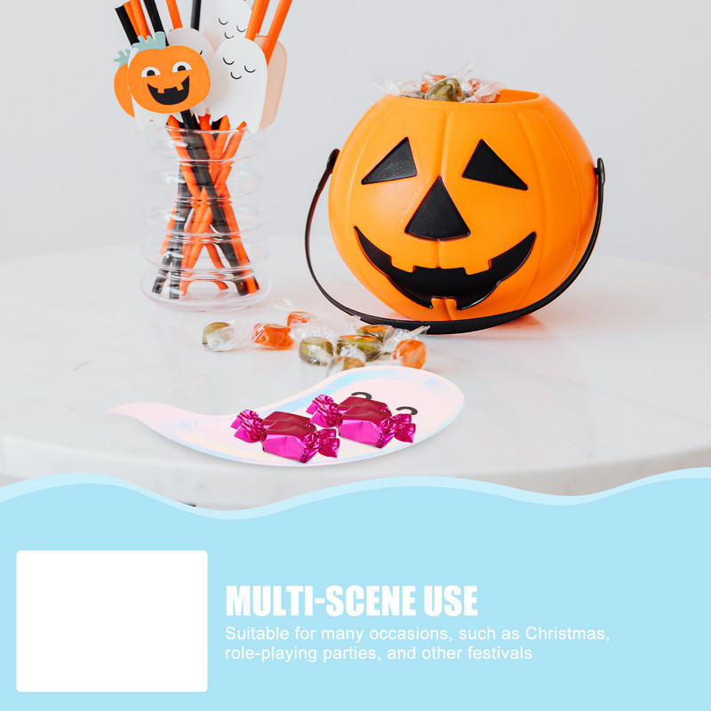 Farfurie cu fantomă Petrecere Cina Farfurii cu alimente Hârtie Halloween Tort de unică folosință Festivalul fructelor Gospodărie