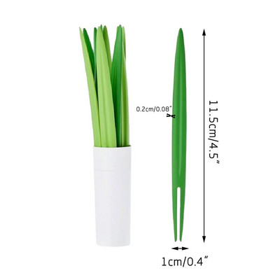 Animacinių filmų gyvūnų vaisių šakutės priešpiečių dėžutės Bento daržovių indai Vaisių šakutės dantų krapštukai stalo reikmenų dekoras