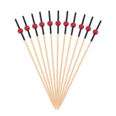 100 vnt. 12 cm kokteilių krapštukai Kūrybiški rankų darbo apvalūs karoliukai Užkandžių krapštukai Vaisiai dantų krapštukai Vestuvių reikmenys