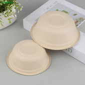 Κουζίνα 10 τμχ Βραδινό Πιάτο φαγητού Μεσημεριανό Διασπώμενο Εστιατόριο Χάρτινα Δοχεία Μπολ Για Κουτί Επιτραπέζια σκεύη 350ml/500ml