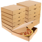 Για κουτιά, 12 τμχ Κουτιά X κυματοειδές 7,3 Pizza Kraft Cardboard Restaurant 1,57" Κουτιά πίτσας 7,3 Home X