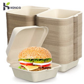 10 vnt. vienkartiniai „Bento“ maisto konteineriai „Kvadratinė Bento“ priešpiečių dėžutė Vaisių mėsainių pyrago patiekalų paruošimo pakavimo maisto talpa