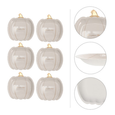 Χάρτινη παλέτα κολοκύθας Halloween Σχήμα πιάτου θήκης δοχείων τροφίμων