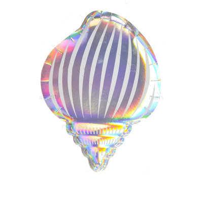 8Gb vienreizējās lietošanas viesību paplāte Ziemassvētku Jaungada lāzera apvalka formas vakariņu šķīvis grila ballītes dekorēšana mājām