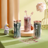 36gab plastmasas caurspīdīga dakša virtuves sīkrīki kūka deserts augļu pusdienu dakšiņas bērniem Kawaii vienreizējās lietošanas augļu dakša