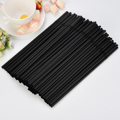 100 gab. 24cm piena tēja gari elastīgi dzeramie salmiņi kāzu ballīte elastīgi vienreizlietojami plastmasas salmiņi Suministros Para Fiestas