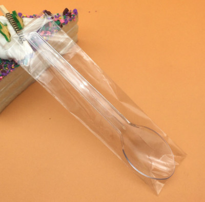 50 vnt. plastikiniai šaukštai desertiniai šaukštai vienkartiniai virtuvės reikmenys tortų pudingas ledų šaukštai banketų restoranas virtuvės prietaisai