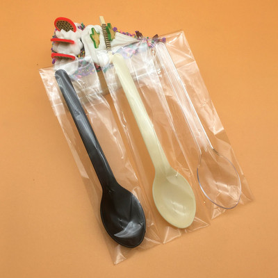 50 buc. lingură din plastic linguri pentru desert ustensile de bucătărie de unică folosință pentru budincă pentru prăjituri linguri pentru înghețată pentru banchet, restaurante, gadgeturi de bucătărie