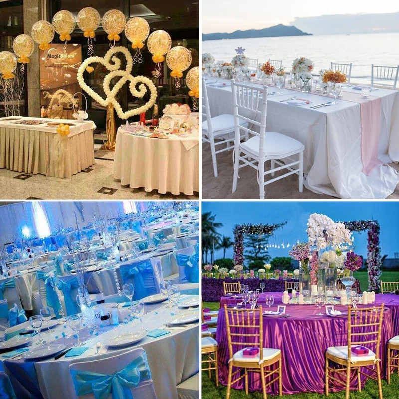 Vienkartinė vienspalvė staltiesė „Pasidaryk pats“ Gimtadienio vakarėliai Vestuvės Kalėdų kietos skudurai Stačiakampis vandeniui atspari alyvai atspari staltiesė