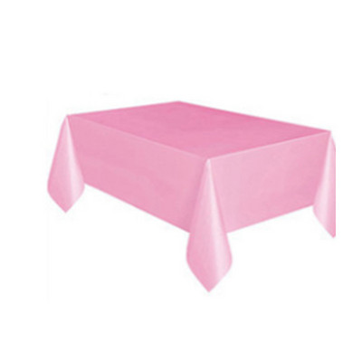 Plastikinė vienkartinė vienspalvė staltiesė Gimtadienio vakarėlis Vestuvės Kalėdų stalo užvalkalas Šluostymo užvalkalai Stačiakampio stalo audinio dekoras