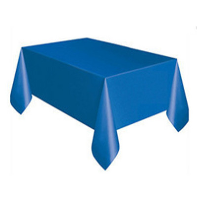 Plastikinė vienkartinė vienspalvė staltiesė Gimtadienio vakarėlis Vestuvės Kalėdų stalo užvalkalas Šluostymo užvalkalai Stačiakampio stalo audinio dekoras