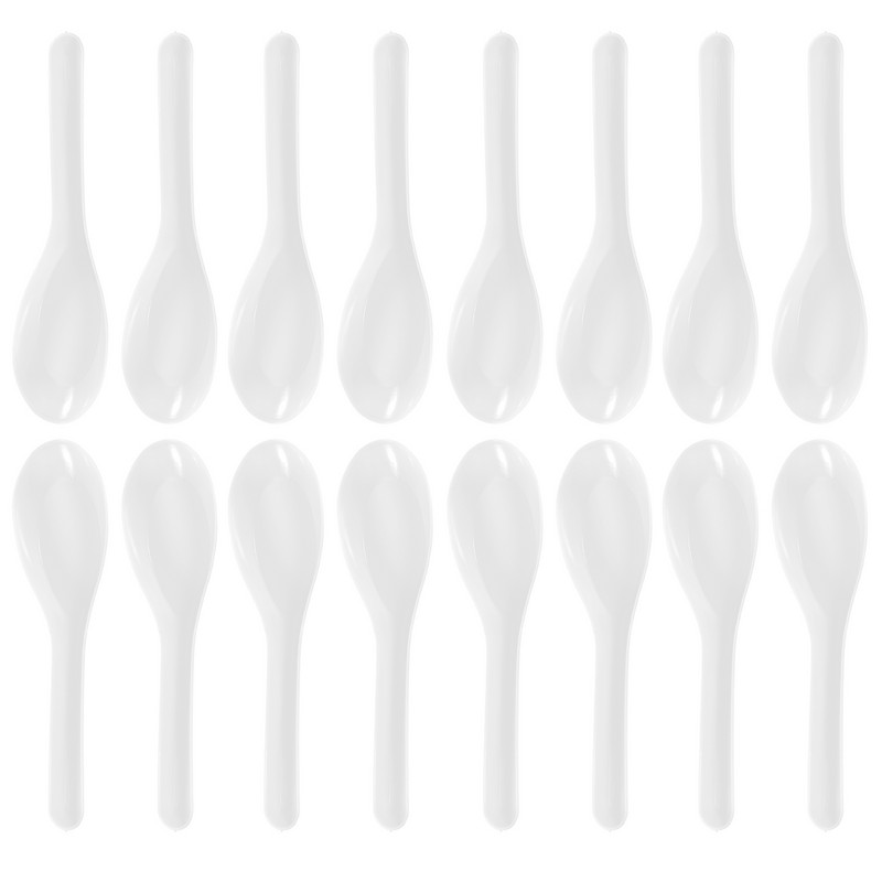 60 ks príborov, lyžičiek na príbory z potravinárskeho PP plastu (žlté)