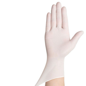 10 бр. Нитрилни ръкавици Кухненски латексови ръкавици за еднократна употреба Лабораторни защитни домакински почистващи ръкавици Черни