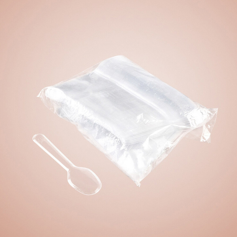 200 tk plastnõud Ühekordsed läbipaistvad plastnõud Ühekordsed sööginõud tarretisjogurti magustoidu eelroa jaoks