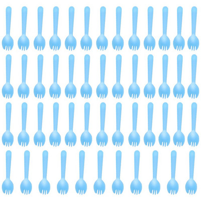 100db Mini desszert kanalak Többcélú eldobható műanyag kanál parti kellékek esküvőkre, piknikekre, zuhanyzókra, konyhai eszközökre