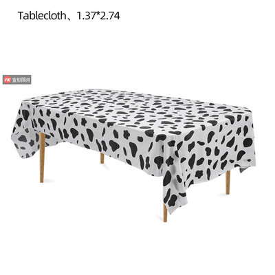 137x274cm vienreizējās lietošanas galdauts PE zaļas palmu lapas āra piknika ballītes galda pārklājs Skolas dienas ballītes dekorācijas