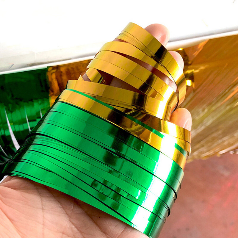 Streamer karneváli parti dekoráció dekoratív függöny menyasszonyi zuhanyasztal szoknya bojt