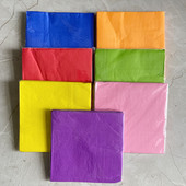 20 vnt. Šventinio vakarėlio dekupažo stalo popierinės servetėlės 13x13`` grynos medienos masės vienspalvis dvisluoksnis spausdintas popierinis ornamentas