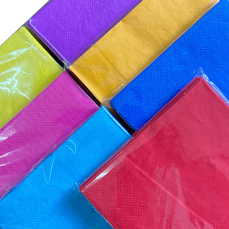 20 vnt. Šventinio vakarėlio dekupažo stalo popierinės servetėlės 13x13`` grynos medienos masės vienspalvis dvisluoksnis spausdintas popierinis ornamentas