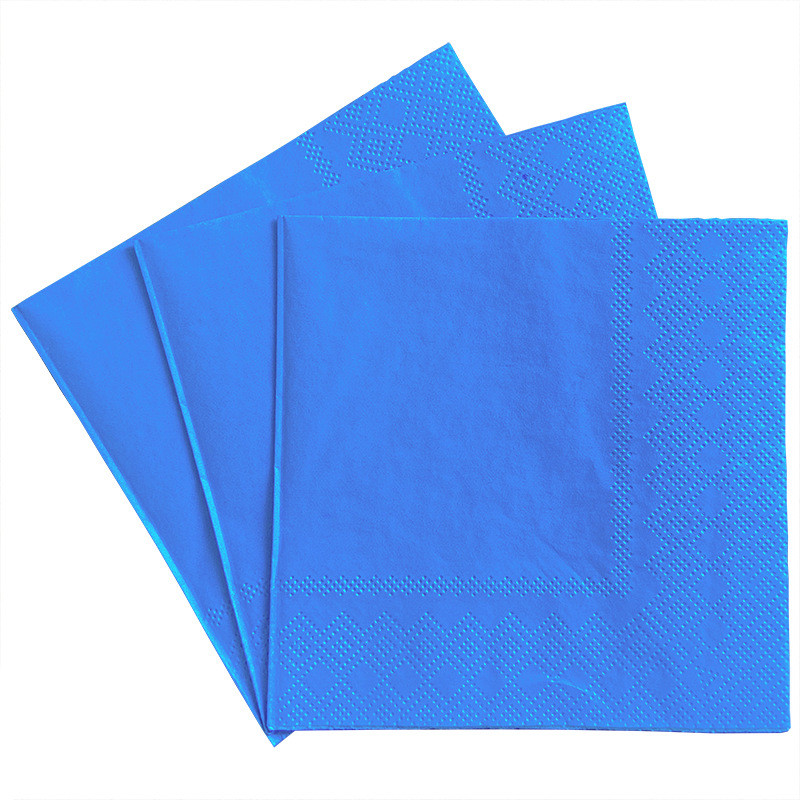 20 vnt. Šventinio vakarėlio dekupažo stalo popierinės servetėlės 13x13`` grynos medienos masės vienspalvis dvisluoksnis spausdintas popierinis ornamentas