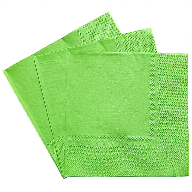 20 vnt. Šventinio vakarėlio dekupažo stalo popierinės servetėlės 13x13`` grynos medienos masės vienspalvis dvisluoksnis spausdintas popierinis ornamentas