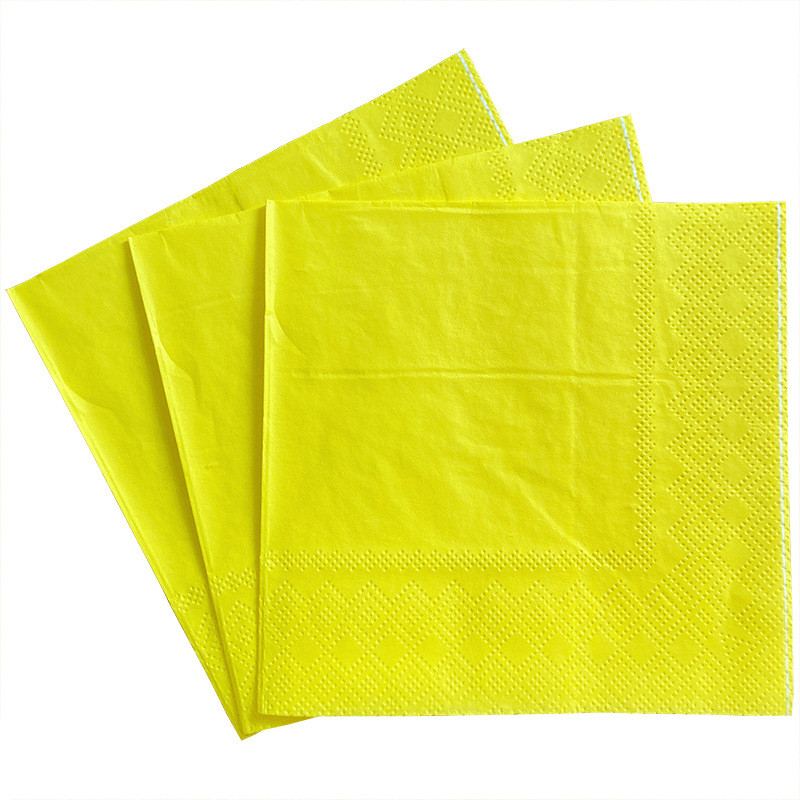 20 vnt. Šventinio vakarėlio dekupažo stalo popierinės servetėlės 13x13`` grynos medienos masės vienspalvis dvisluoksnis spausdintas popierinis ornamentas