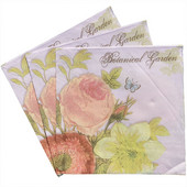 40 vnt Gėlėtos servetėlės Popierinės gėlių rašto Dekupažinės servetėlės Popierinis servetėlės Kalėdų vestuvių dekoravimui Vakarėlio stalo reikmenys