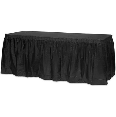 Vandeniui atspari staltiesė Vienkartinė staltiesė su stalo sijonu, skirta su gimtadieniu vakarėlio reikmenims Vestuvių dekoravimas