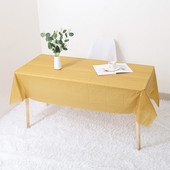 Eldobható terítő Színes olajálló terítő Műanyag vízálló étkezőasztal huzat Születésnapi esküvői terítőhöz