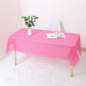Krāsains galdauts, vienreiz lietojams, eļļas necaurlaidīgs galdauts, ūdensnecaurlaidīgs ēdamistabas plastmasas galda pārklājs dzimšanas dienas kāzu svinībām