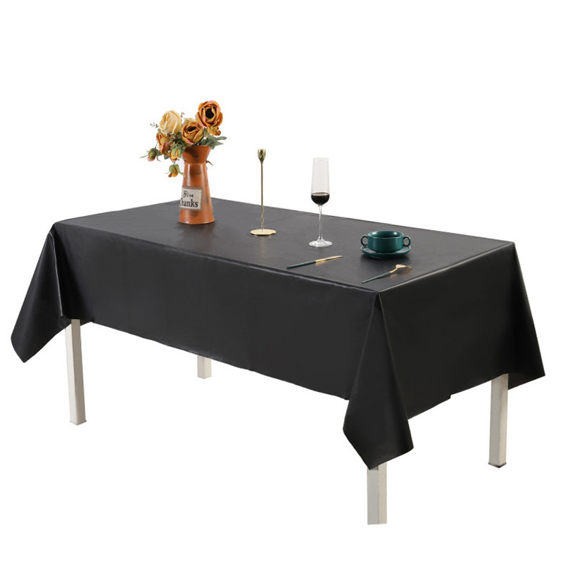 Krāsains galdauts, vienreiz lietojams, eļļas necaurlaidīgs galdauts, ūdensnecaurlaidīgs ēdamistabas plastmasas galda pārklājs dzimšanas dienas kāzu svinībām