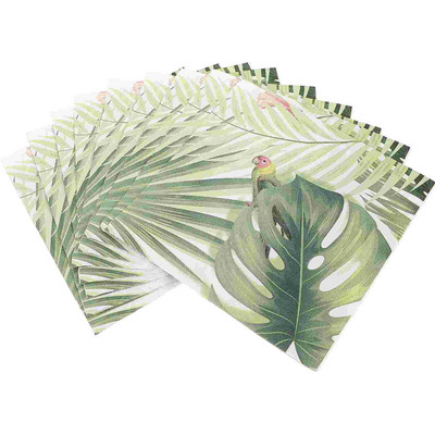 40gab Dekoratīvie salvešu papīri Vienreizējās lietošanas salvetes Drukas salvetes ballīšu piederumi