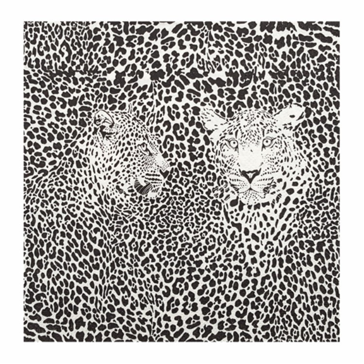 Dekupāžas papīra salvetes eleganti salvetes vintage dvielis karikatūra dzīvnieks govs leopards dzimšanas dienas kāzu ballīte skaists viesnīcas dekors 20