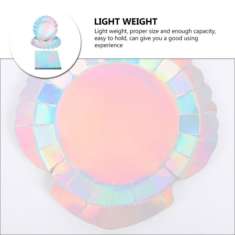 Aksesuāri Ballīte Aksesuāri Vienreizējās lietošanas šķīvju papīra salvetes Vakariņu galda piederumi Pārnēsājama paplāte