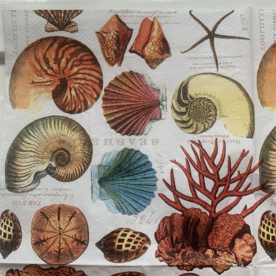 Dekupāžas kāzu servilletas vintage salvetes papīrs jauki salvetes skaista zila jūra Enkurs bērnu zēna dzimšanas dienas svinības dvieļu dekors 20