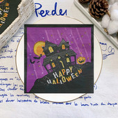 20Gb/Pack Happy Halloween Pumpkin Haunted HouseCat Dekupāžas papīrs Cute Scary Papīra salvetes Helovīna ballīšu dekorēšanai