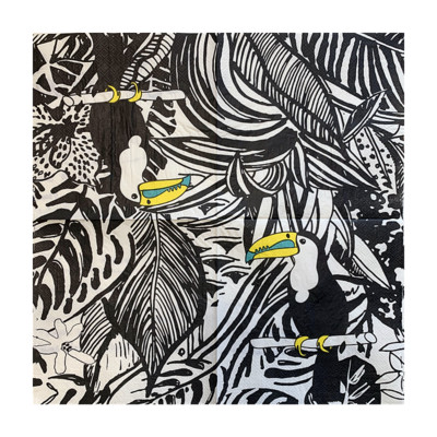 20 gab./maisiņš Vintage putni ziedi dekupāžas papīra salvetes papīra salvetes ballītēm galda piederumi kāzu festivālam Ziemassvētku piederumi 38