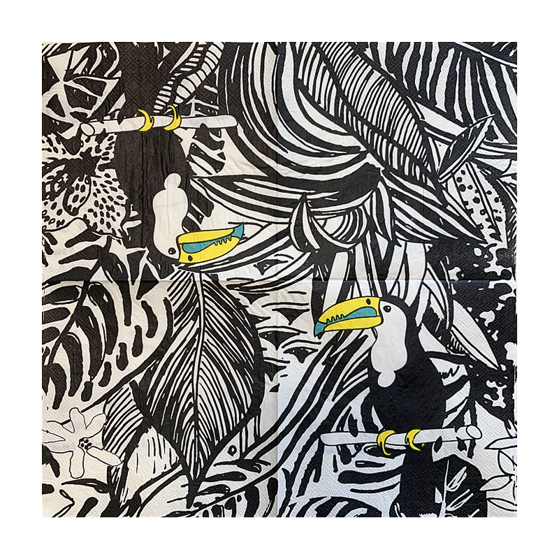 20 gab./maisiņš Vintage putni ziedi dekupāžas papīra salvetes papīra salvetes ballītēm galda piederumi kāzu festivālam Ziemassvētku piederumi 38