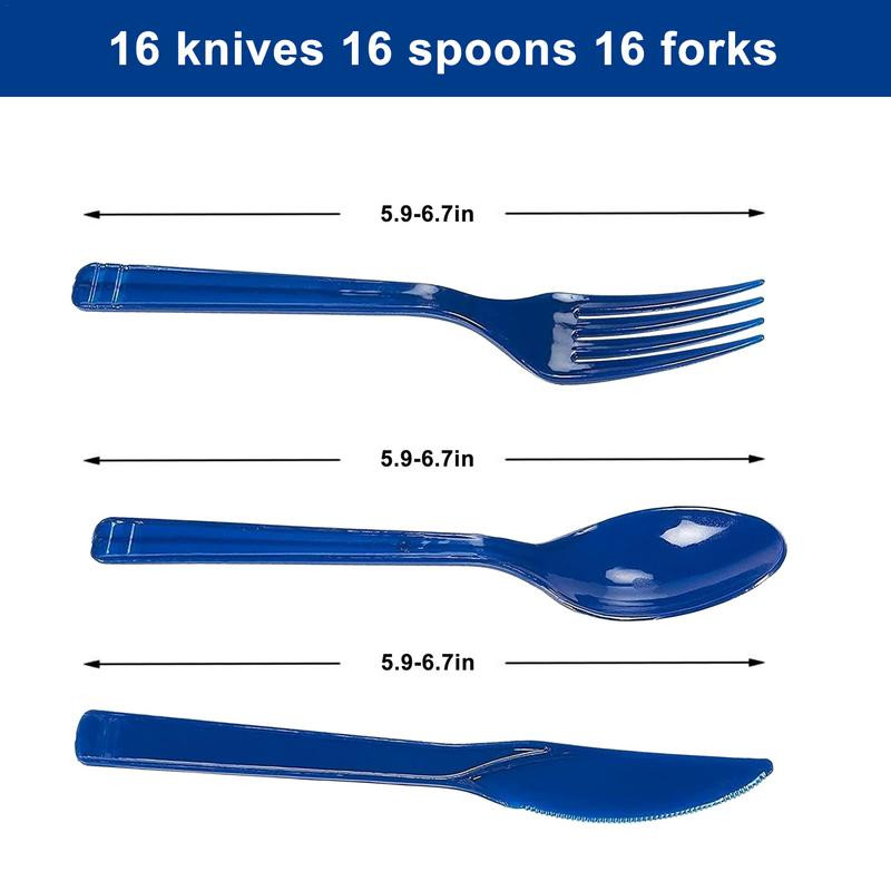 Kāzu un ballīšu trauku komplekts Ērts galda trauks kāzām un ballītēm Videi draudzīgi galda piederumi Ietver 16